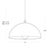 Regina Andrew Peridot Aluminum Outdoor Pendant, Small, White For Sale In Detroit - Image 6 of 7