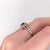 Modern Natural Ceylon Blue Sapphire and Diamond Ring: Solid 14k Dual Gold, 6x5mm, Size 6.75 For Sale - Image 3 of 8