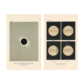 Antique 1880s Astronomy Prints - A Pair For Sale