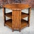 1970s Henredon Attributed Faux Bamboo Octagonal Tiered Side Table - Palm Beach Regency Style For Sale - Image 9 of 12