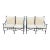 Kreiss Bermuda Patio Loveseats - Pair For Sale