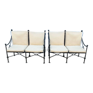 Kreiss Bermuda Patio Loveseats - Pair