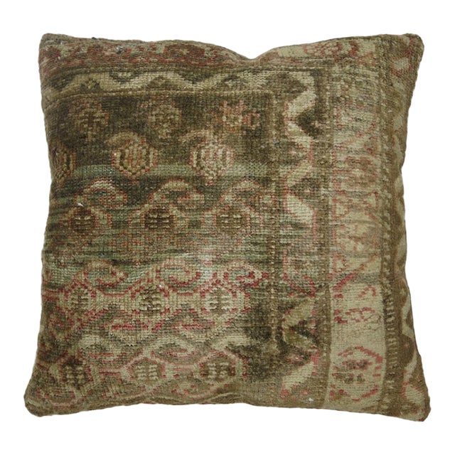 Persian Malayer Rug Pillow rug no. 9578o For Sale