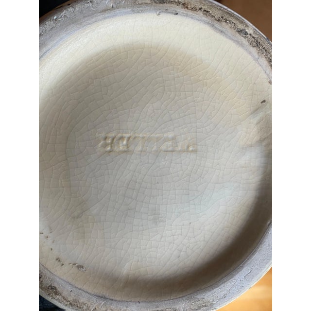 Antique Weller Pottery Hand-Painted Art Nouveau Vase For Sale - Image 11 of 12