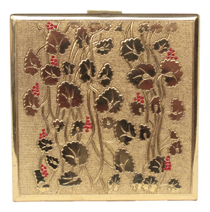 Art Deco Powder Compact in Tombac, 1930s
