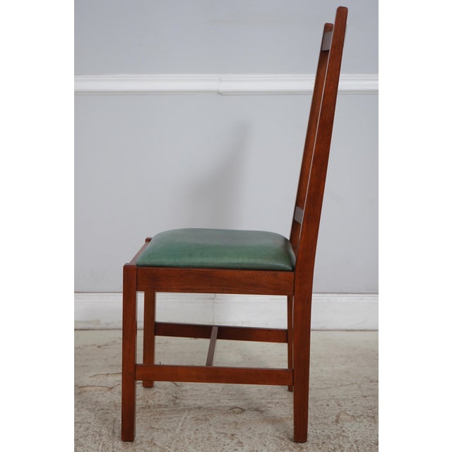 Mission Stickley Mission Cherry Dining Chair For Sale - Image 3 of 18