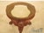 1990s Lion Carved Mahogany Round Center Table With Glass Top For Sale - Image 5 of 9