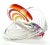 Plastic Michael Gitter Interlocking Hearts Lucite Sculpture "Rainbow Wings" For Sale - Image 7 of 10