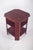 Wood Art Deco Octagonal Side Table in Wood, 1920s For Sale - Image 7 of 11