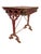 Antique French Cast Iron and Marble Bistro Table, 1900s For Sale - Image 14 of 18