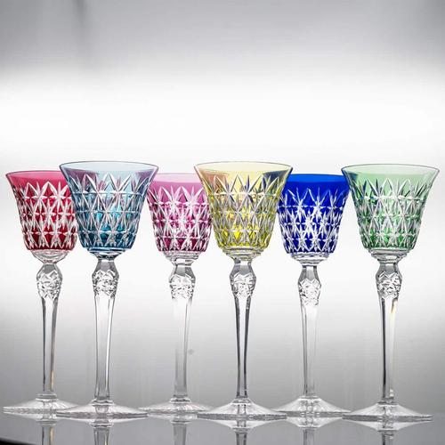 Crystal Glasses from Baccarat, France, 1906, Set of 6 For Sale - Image 10 of 11