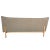 Paul McCobb Paul McCobb "Pagoda" Style Arched Wing Sofa For Sale - Image 4 of 7