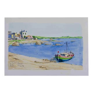 Aldo Riso, Presso Otranto, Lithograph, 2003 For Sale