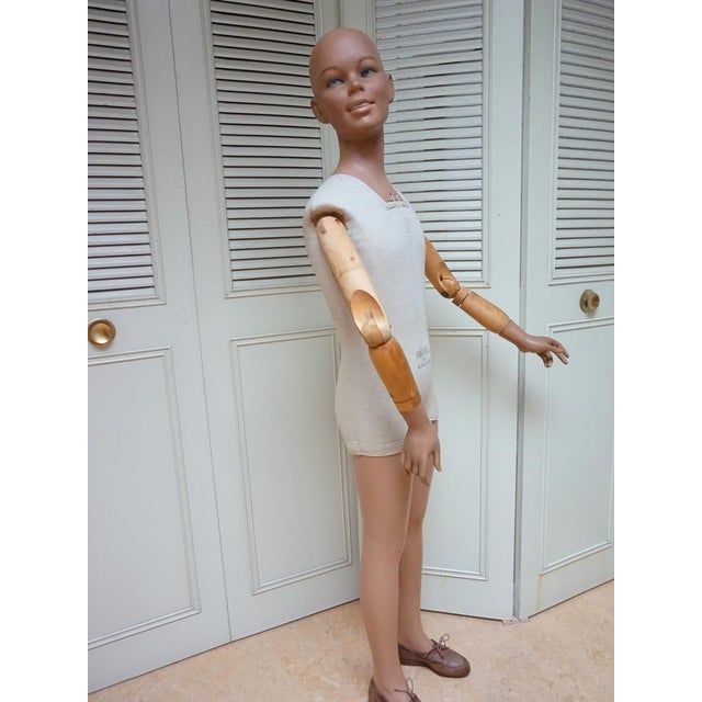 Vintage Lifesize French Siegel Paris Mannequin Girl Store Dislplay, 1940s For Sale - Image 14 of 18