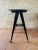 Black Vintage Formica & Metal Side Table, 1960s For Sale - Image 8 of 18