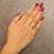 Early 21st Century 10K White Gold 5MM Cultured Freshwater Pearl and Diamond Halo Ring (I-J Color, I1-I2 Clarity) - Ring - Size 5.5 For Sale - Image 5 of 6