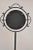 Late 20th Century Hollywood Regency Style Wrought Iron Faux Bamboo Tall Standing Shaving Mirror For Sale - Image 9 of 11