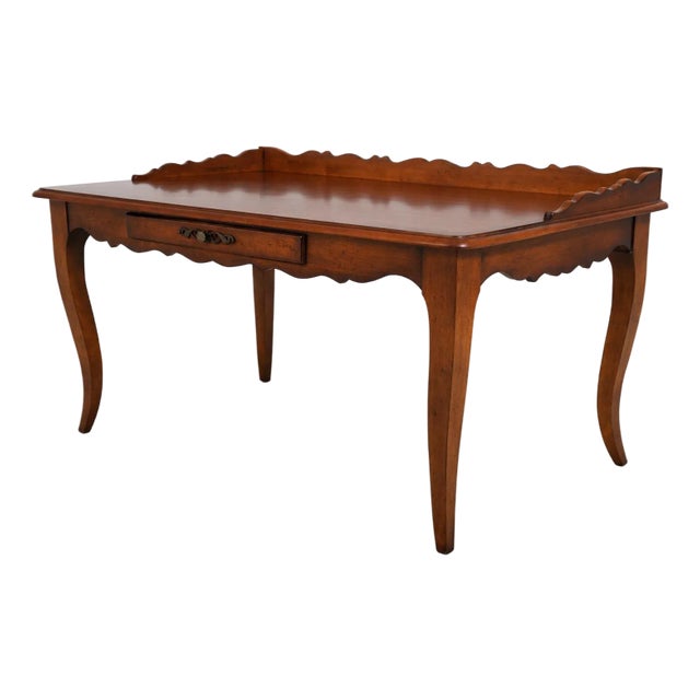 Century Country French Writing Desk W. Drawer For Sale