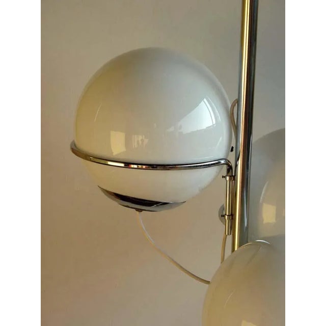 Vintage Italian Space Age Ceiling Lamp, 1960s For Sale - Image 3 of 7