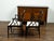 Black Pair of Midcentury Chinese Chippendale Style Black Faux Bamboo Armchairs For Sale - Image 8 of 9
