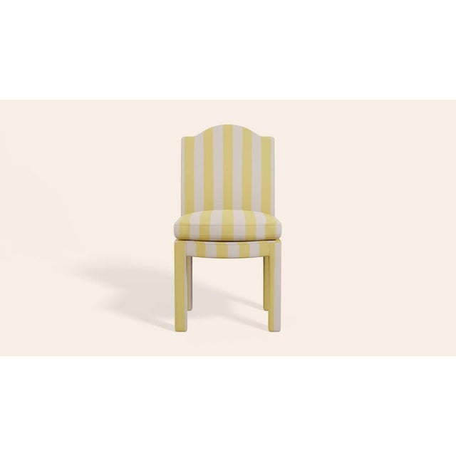 Citron Leo Dining Chairs by Ceraudo, 1970s, Set of 2 For Sale - Image 4 of 6