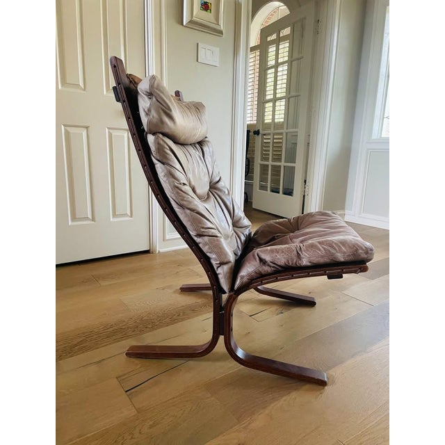 1960s 1965 Ingmar Relling Westnofa “Siesta” Chair First-Year Production | Original Paperwork | Norway For Sale - Image 5 of 9