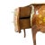 Fine French late 19th century Louis XV style around 1890 tulipwood floral marquetry and bronze mounted two drawer bombe...
