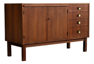 Vintage Swedish Sideboard in Teak, 1960s