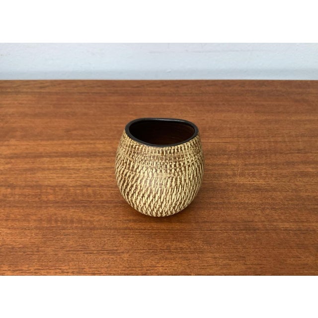 Mid-Century Modern West German Pottery Vase by Rudolf Christmann for Dümler & Breiden, 1960s For Sale - Image 3 of 15