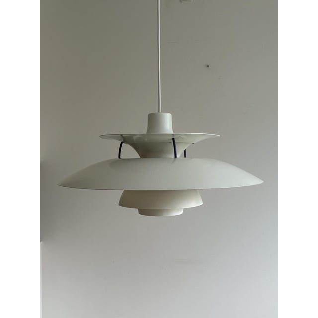 Mid-Century Modern PH 5 Pendant Lamp by Poul Henningsen for Louis Poulsen, 1970s For Sale - Image 3 of 13