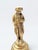 Antique Belgian Flemish Figurative Brass Table Bell, 1890 For Sale - Image 4 of 13