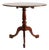 Vintage English Round Tilt Top Table in Cherry, 1950s For Sale