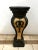 Vintage Carved Resin Pedestal Jardiniere Plant Stand For Sale In Palm Springs - Image 6 of 10