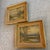This charming pair of landscape paintings circa the 1960s captures a serene countryside setting, featuring winding paths,...