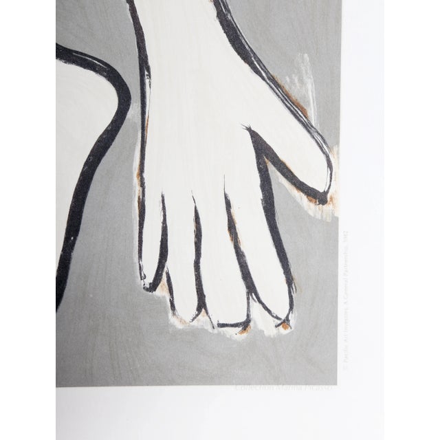 Impressionist 1980s "Femme Acrobate" Lithograph After Pablo Picasso For Sale - Image 3 of 4