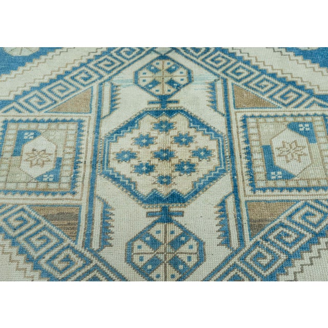 Turkish Vintage Rug 4'7" x 6'11" #20794 For Sale - Image 4 of 8