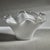 Vellerti 9.25 Tall Wave Glass Bowl, White For Sale - Image 4 of 5