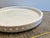 2020s Currey & Company Modern Round White Marble Freya Tray For Sale - Image 5 of 5