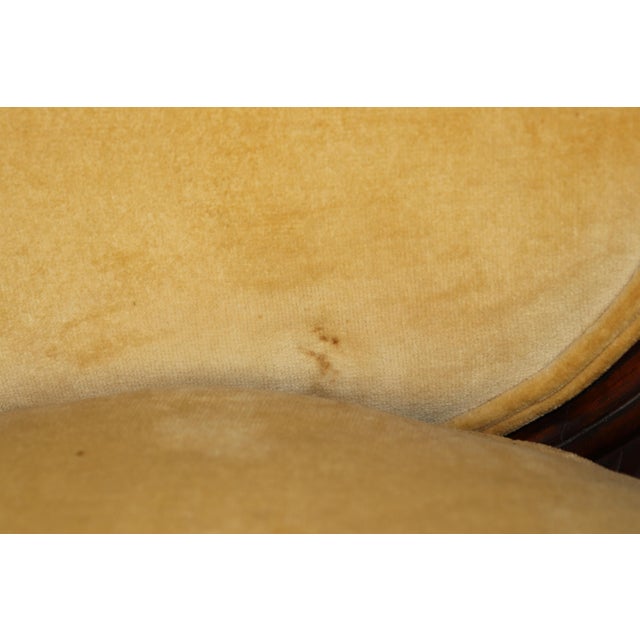 Pair Louis XVI Style French Armchairs For Sale - Image 9 of 13