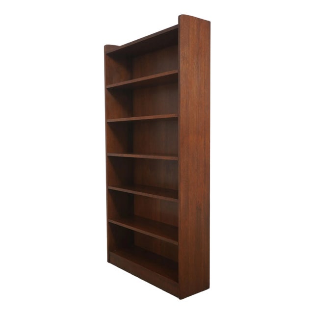 Stickley Mission Oak Arts & Crafts Open Bookcase For Sale
