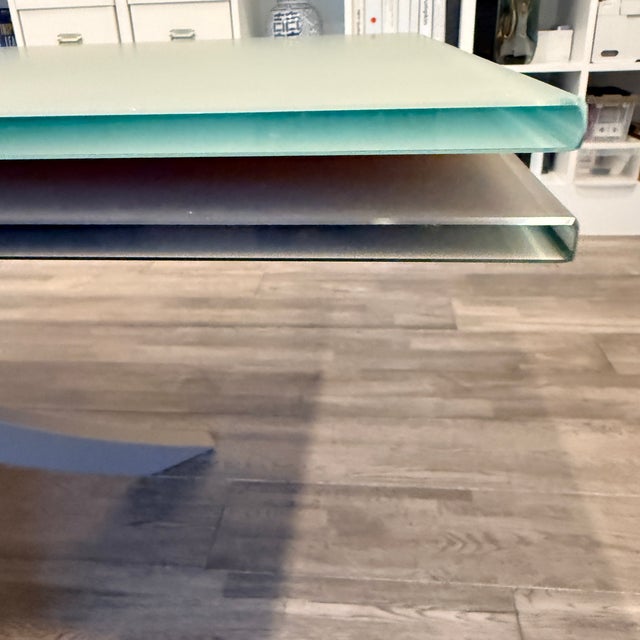 Metal Bontempi Extending Artistico Dining Table For Sale - Image 7 of 15