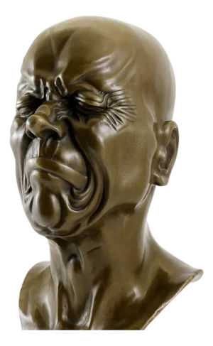 After Franz Xaver Messerschmidt, Bust, Bronze