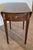 American Federal Style Cross-Banded Matched Mahogany Drop-Leaf Extending Occasional Table Signed Baker Furniture For Sale - Image 11 of 17