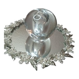 Stunning Signed Kosta Boda Poland Sommerso Oil Lamp Paperweight For Sale