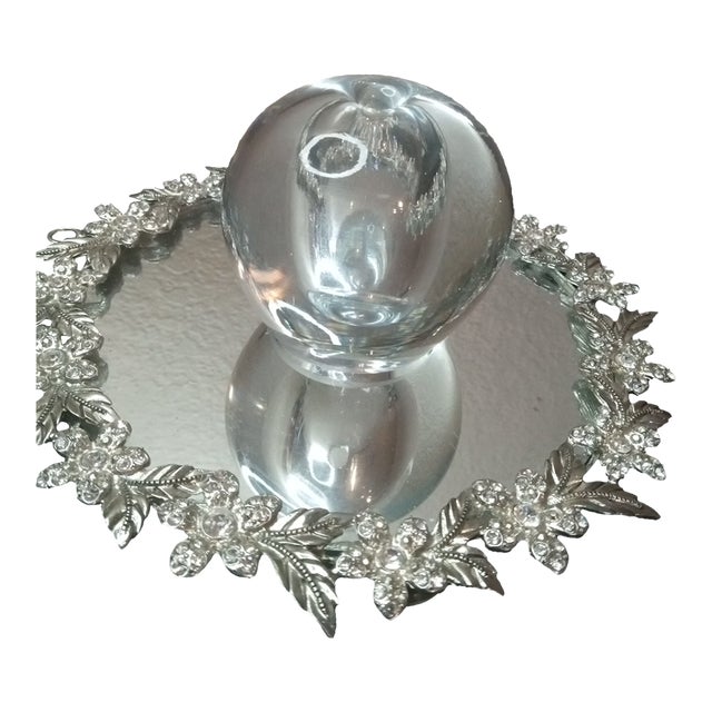 Stunning Signed Kosta Boda Poland Sommerso Oil Lamp Paperweight For Sale