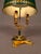 Late 19th Century French Empire Bouillotte Tole-Painted Lamp With Swan Finial, Circa 1890 For Sale - Image 11 of 15