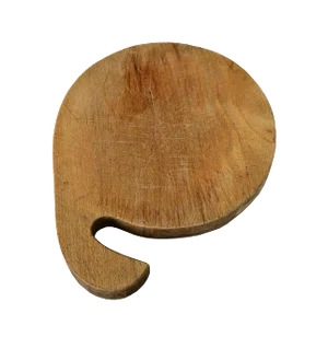 French 19th Century Beech Chopping Block