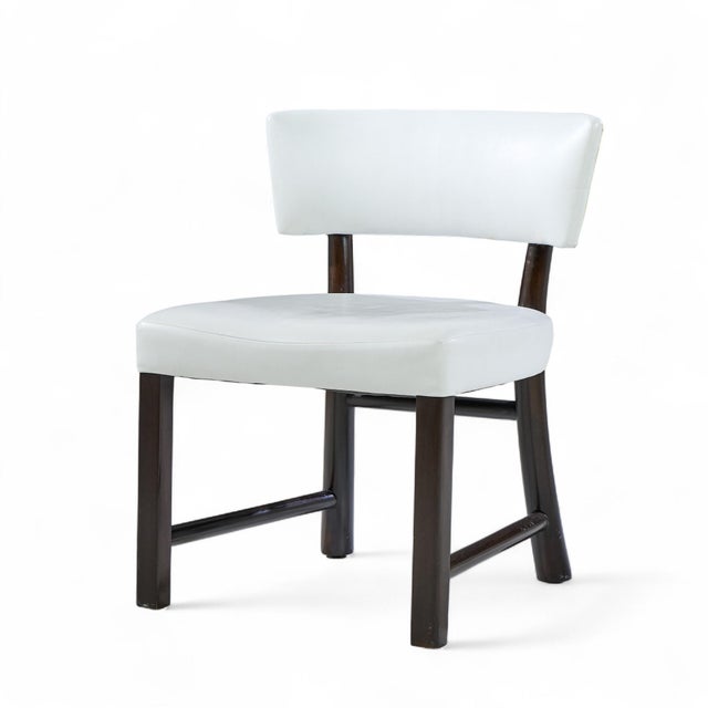 Edward Wormley for Dunbar Model 4735 Mid Century Dining Chairs - Set of 6 For Sale In Chicago - Image 6 of 11