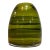 Vintage Mid Century Green Swirl Art Glass "Sasso" Vase Attributed to Luciano Gaspari Salviati For Sale