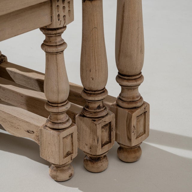 20th Century French Wooden Nesting Tables - Set of 3 For Sale - Image 14 of 18